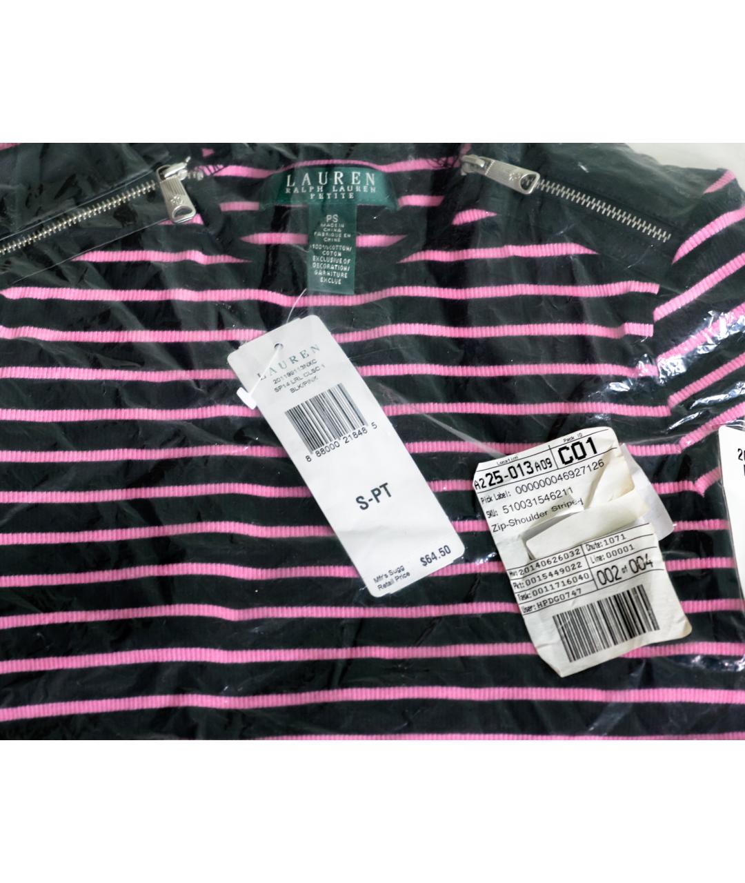 RALPH LAUREN Розовый хлопковый джемпер / свитер, фото 6