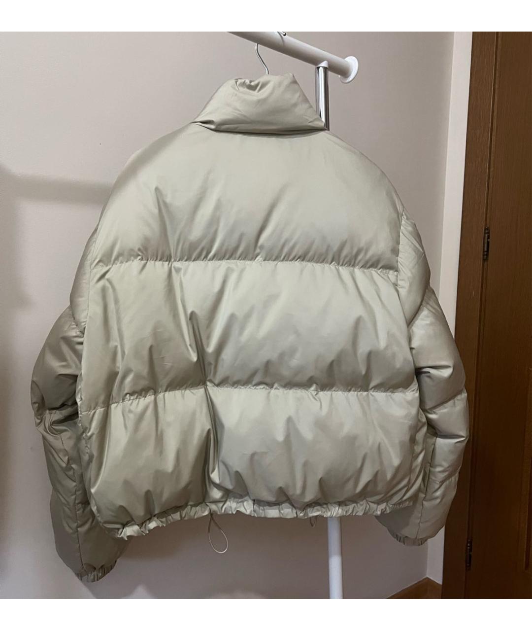 MIU MIU Бежевый пуховик, фото 2