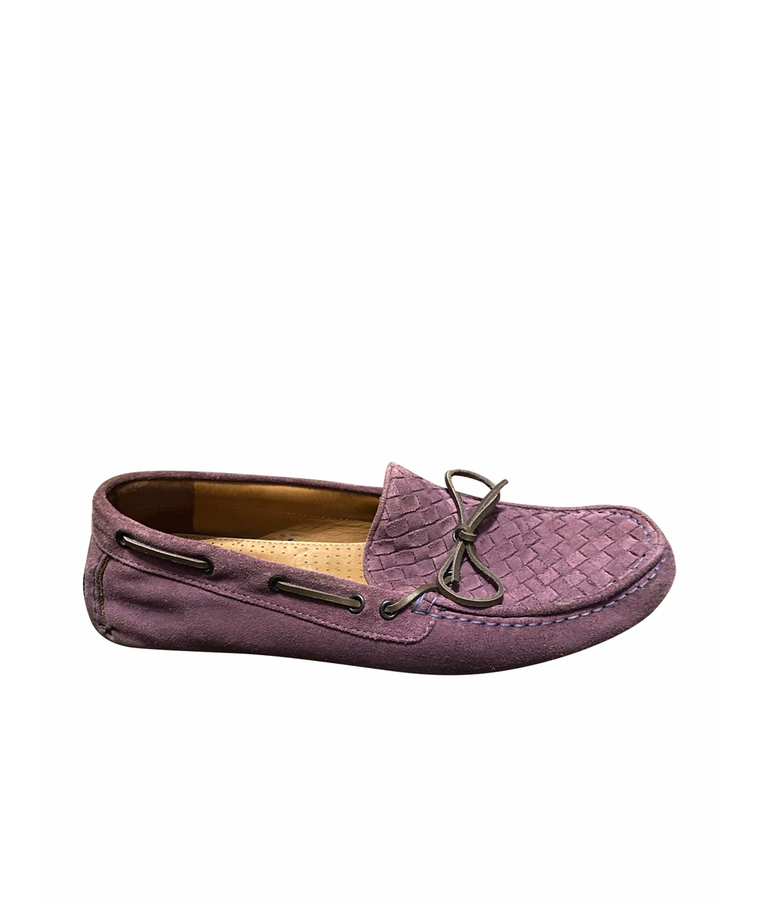 BOTTEGA VENETA Фиолетовые мокасины, фото 6