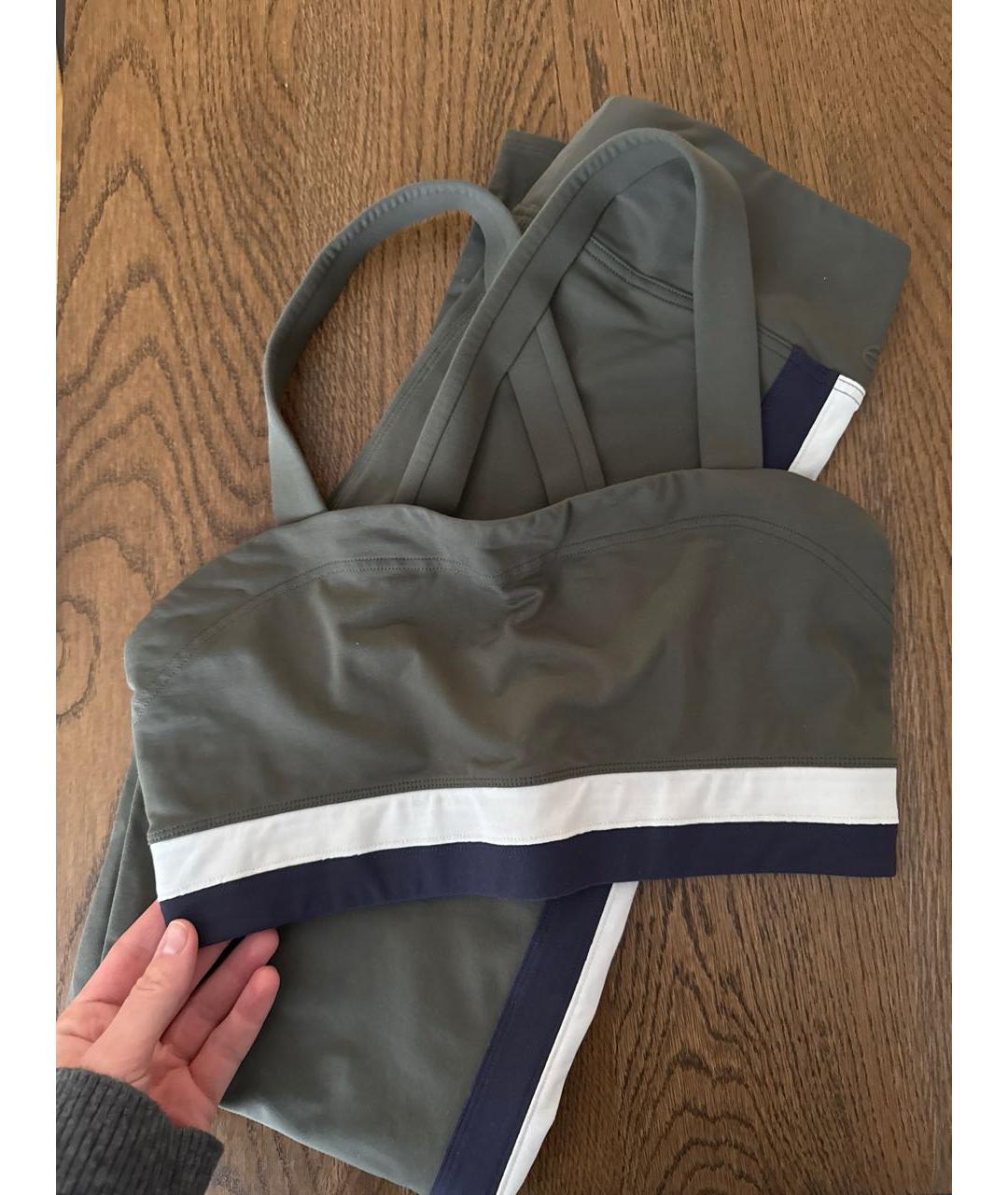 Eres Хаки хлопко-эластановый спортивные костюмы, фото 5