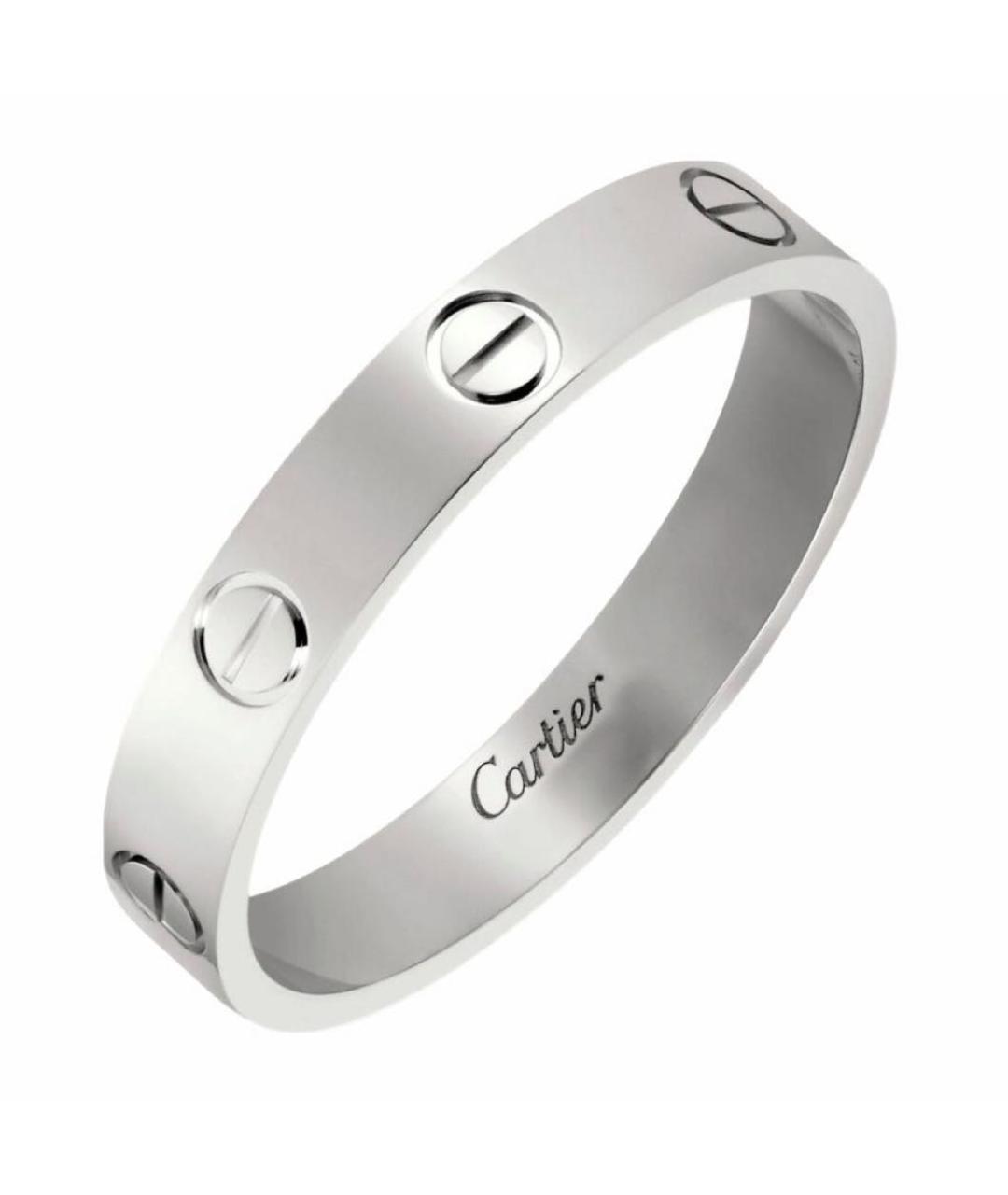 CARTIER Серебряное кольцо из белого золота, фото 1