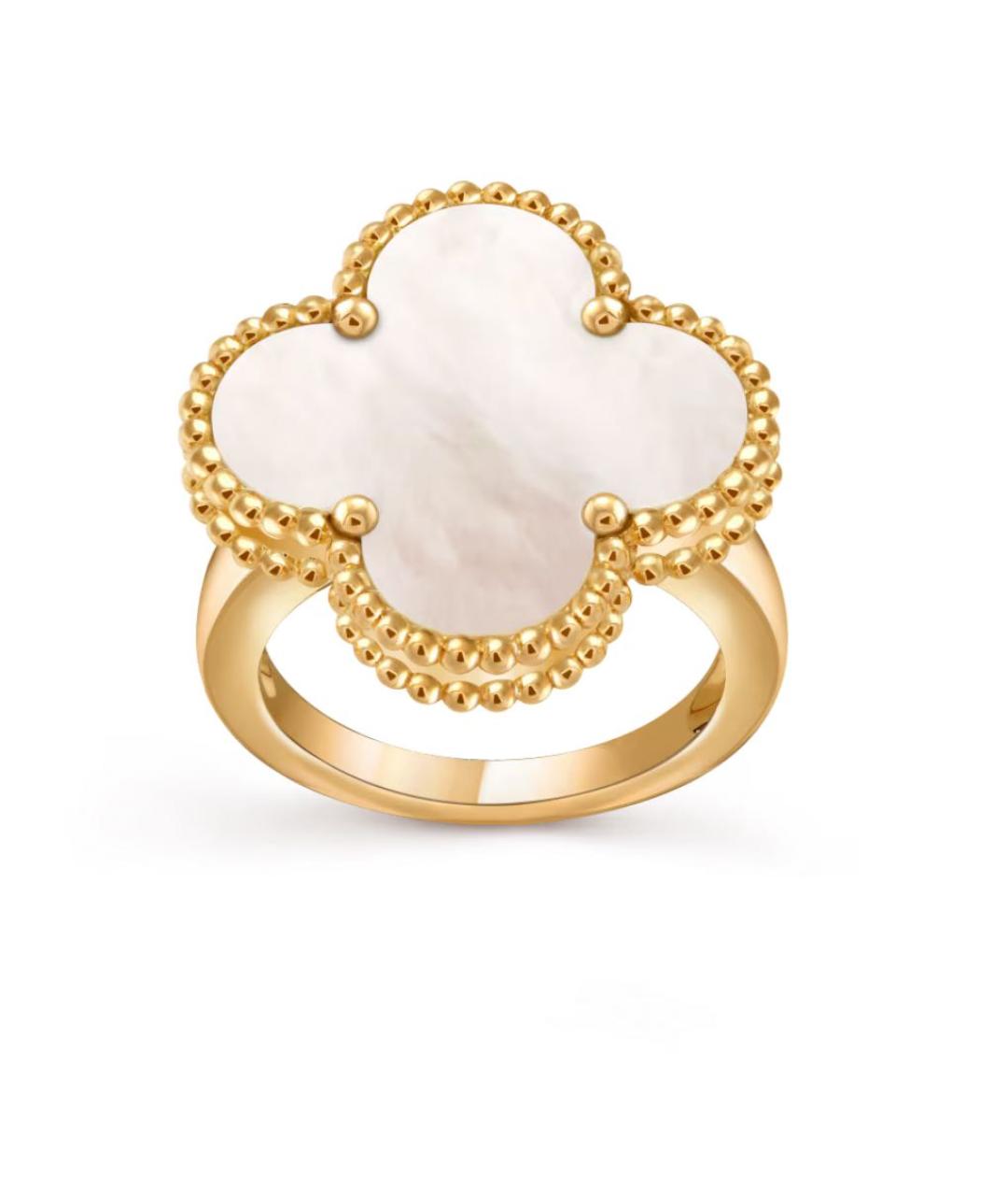 VAN CLEEF & ARPELS Коралловое кольцо из желтого золота, фото 2