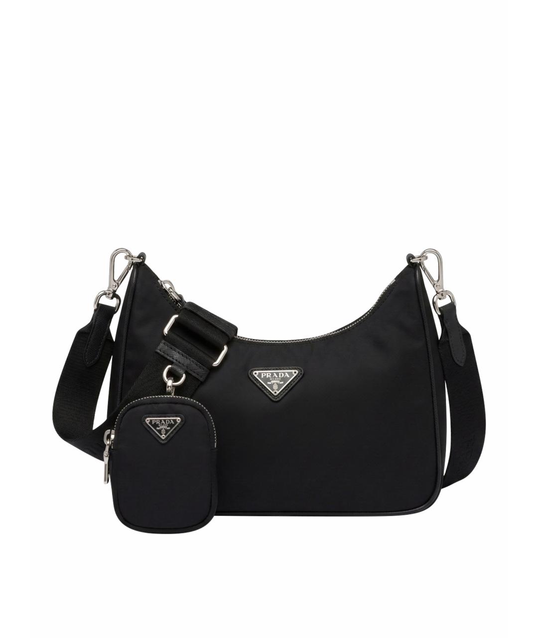 PRADA Черная сумка через плечо, фото 1
