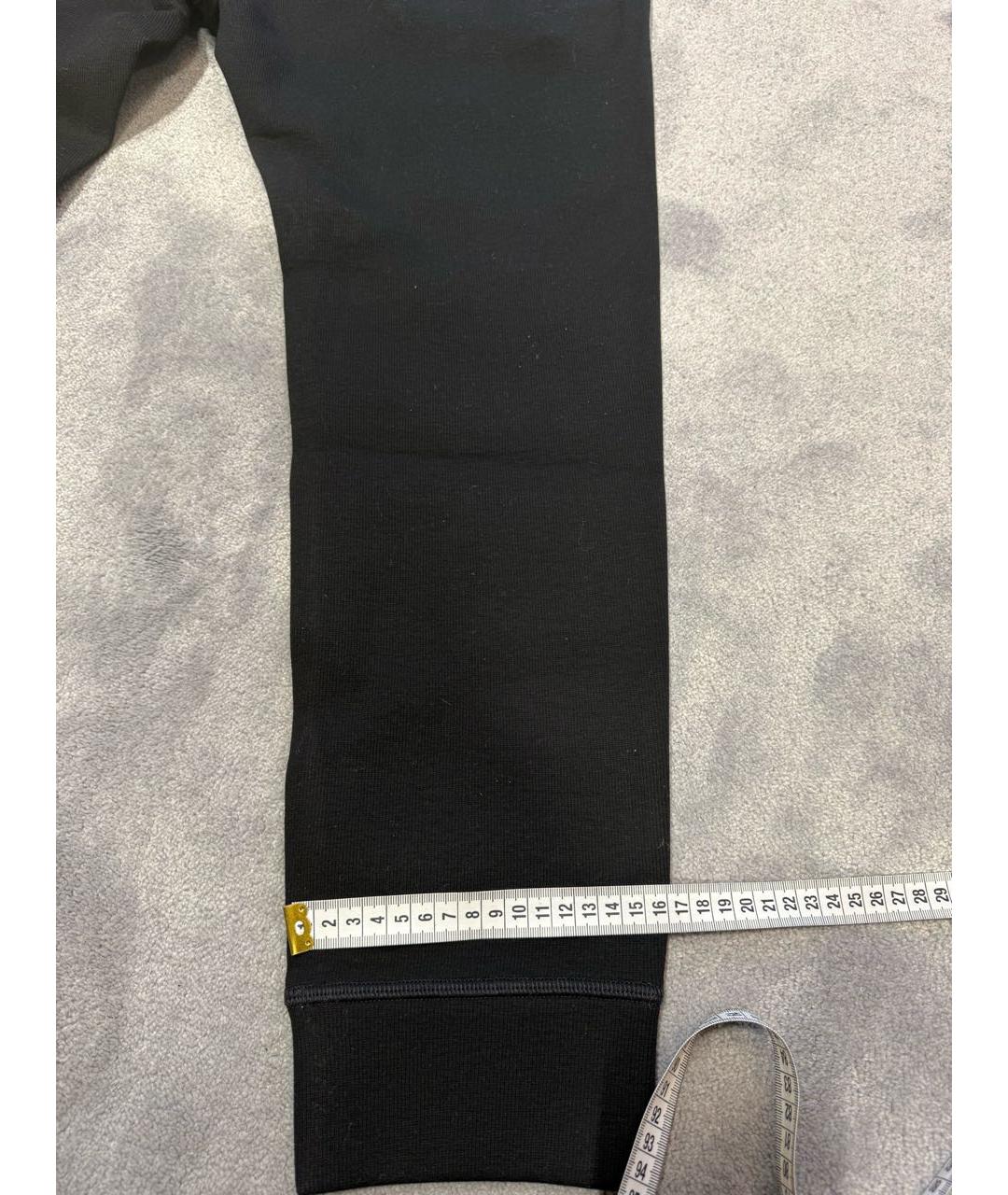 DSQUARED2 Черные вискозные повседневные брюки, фото 8