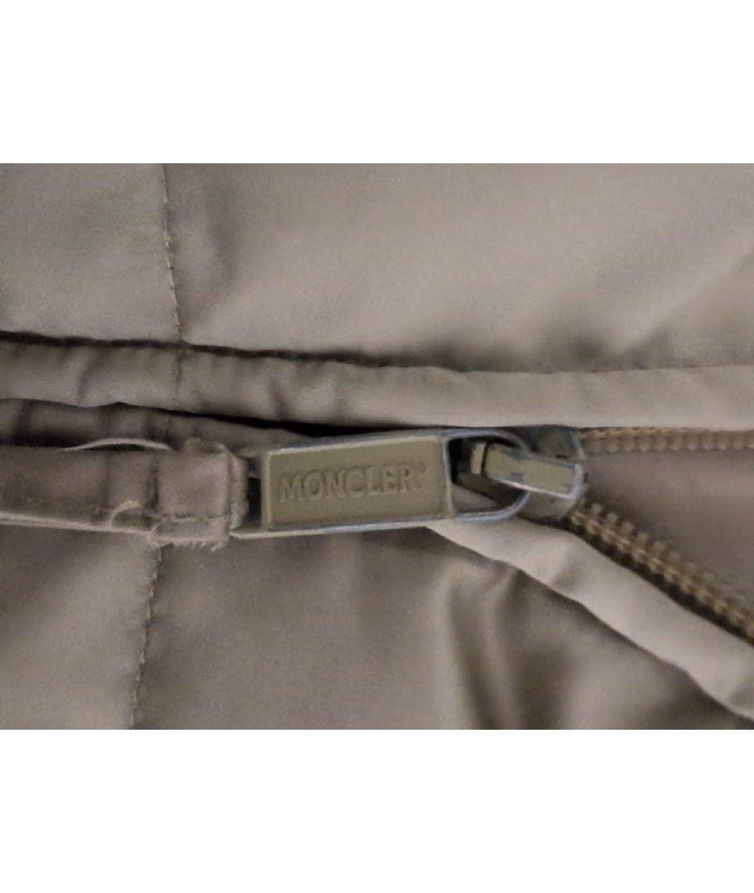 MONCLER Полиэстеровый пуховик, фото 4