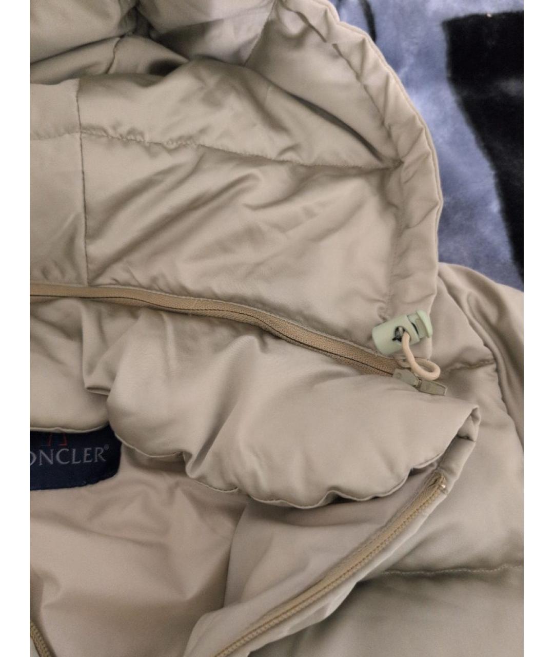 MONCLER Полиэстеровый пуховик, фото 6