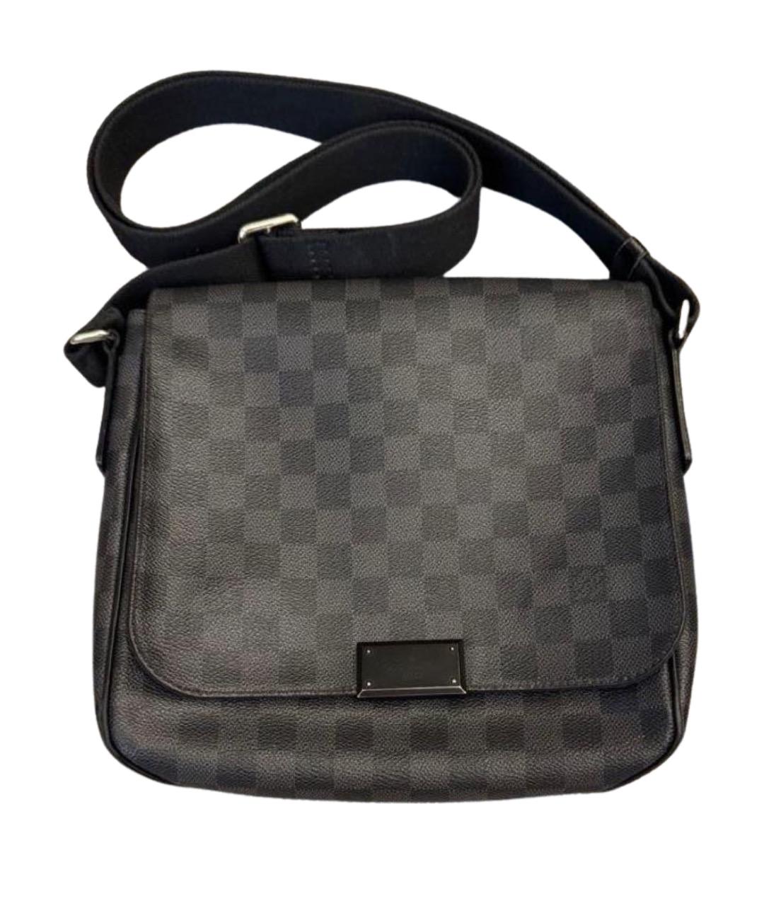 LOUIS VUITTON Черная сумка на плечо, фото 1