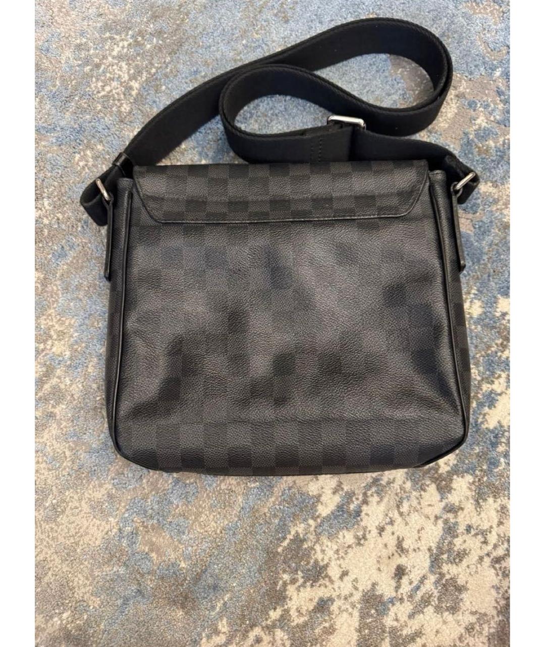 LOUIS VUITTON Черная сумка на плечо, фото 2