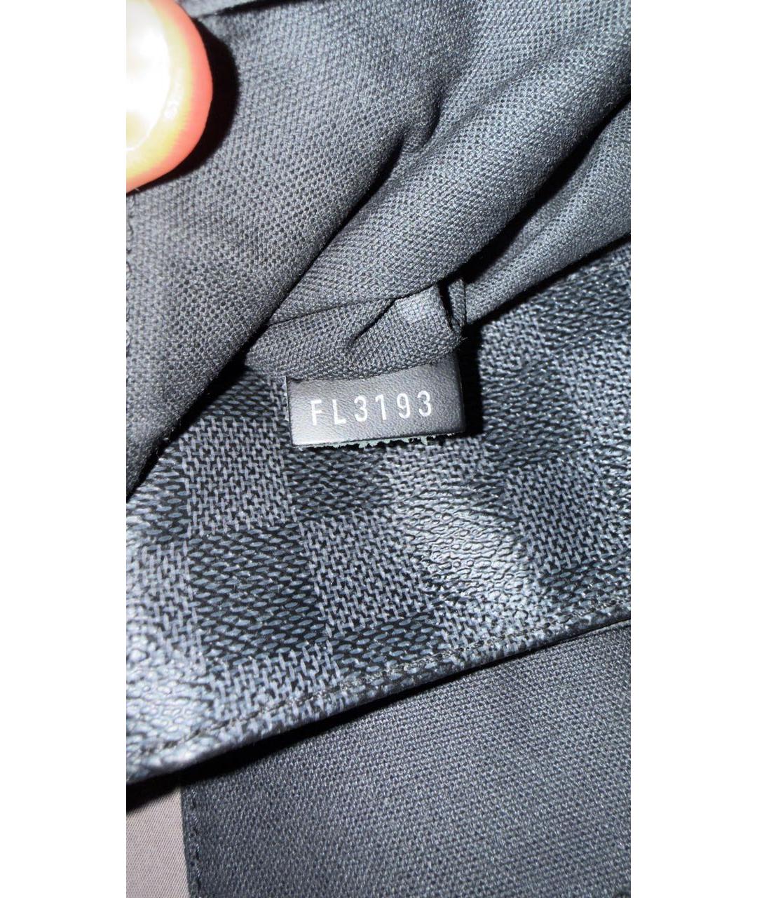 LOUIS VUITTON Черная сумка на плечо, фото 4