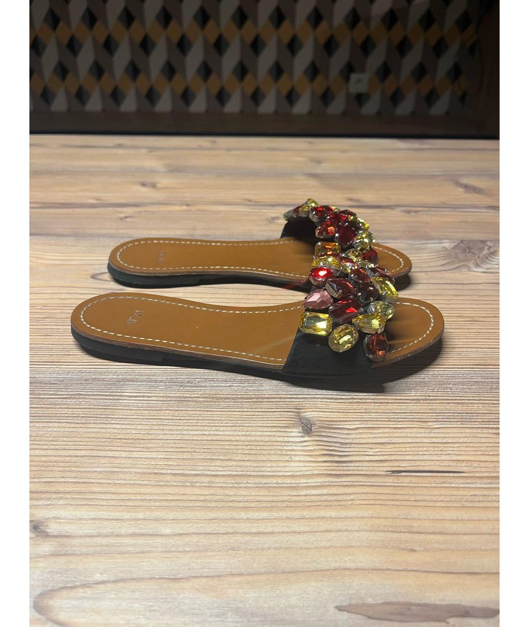 NO. 21 Мульти шлепанцы, фото 5