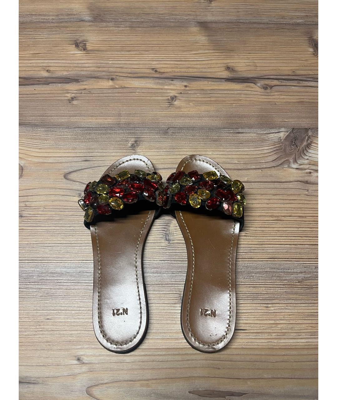 NO. 21 Мульти шлепанцы, фото 3