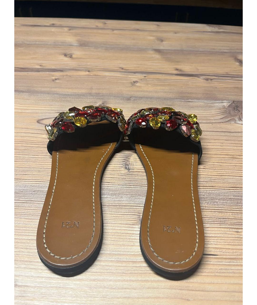 NO. 21 Мульти шлепанцы, фото 4