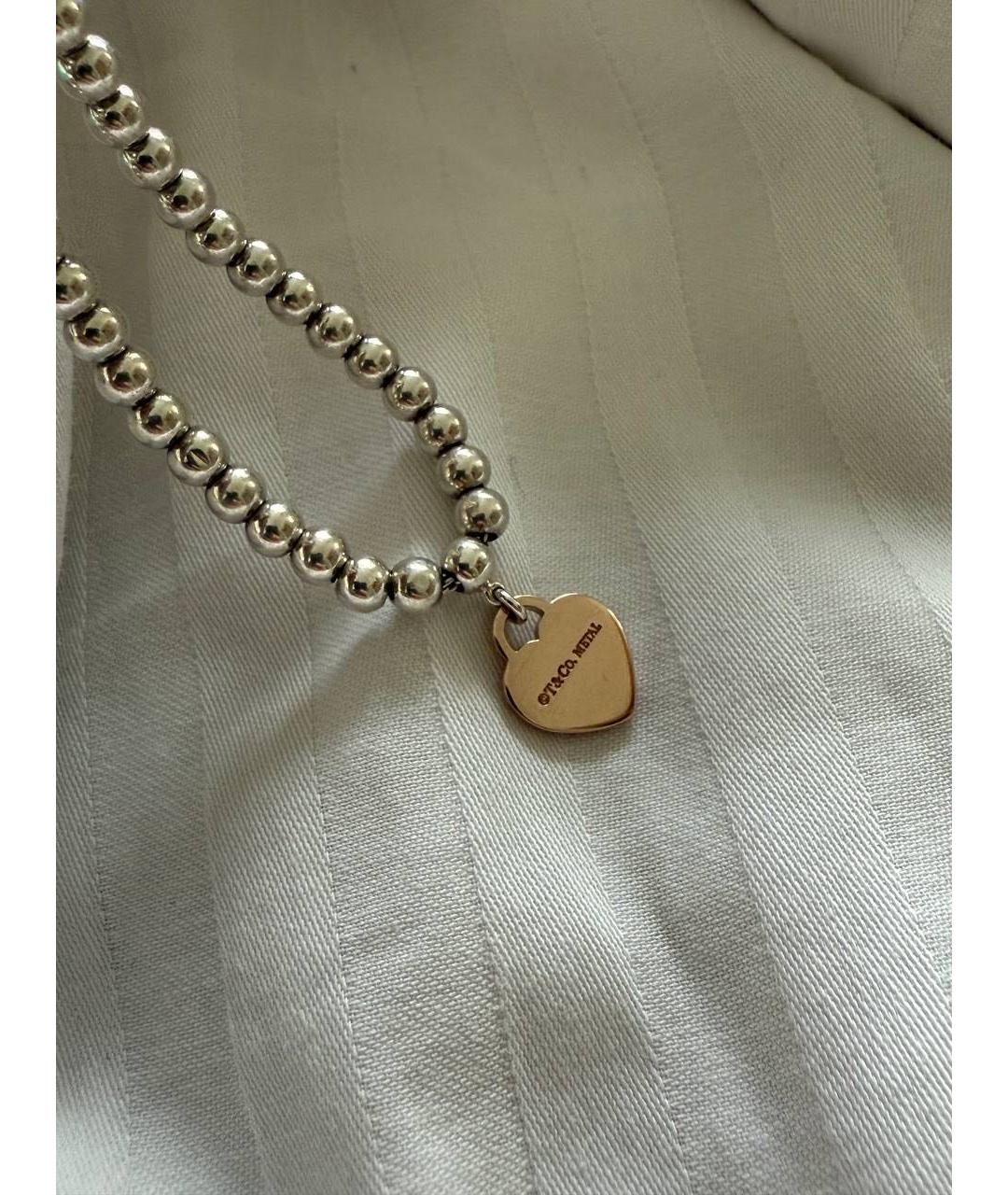 TIFFANY&CO Серебрянный серебряный браслет, фото 5