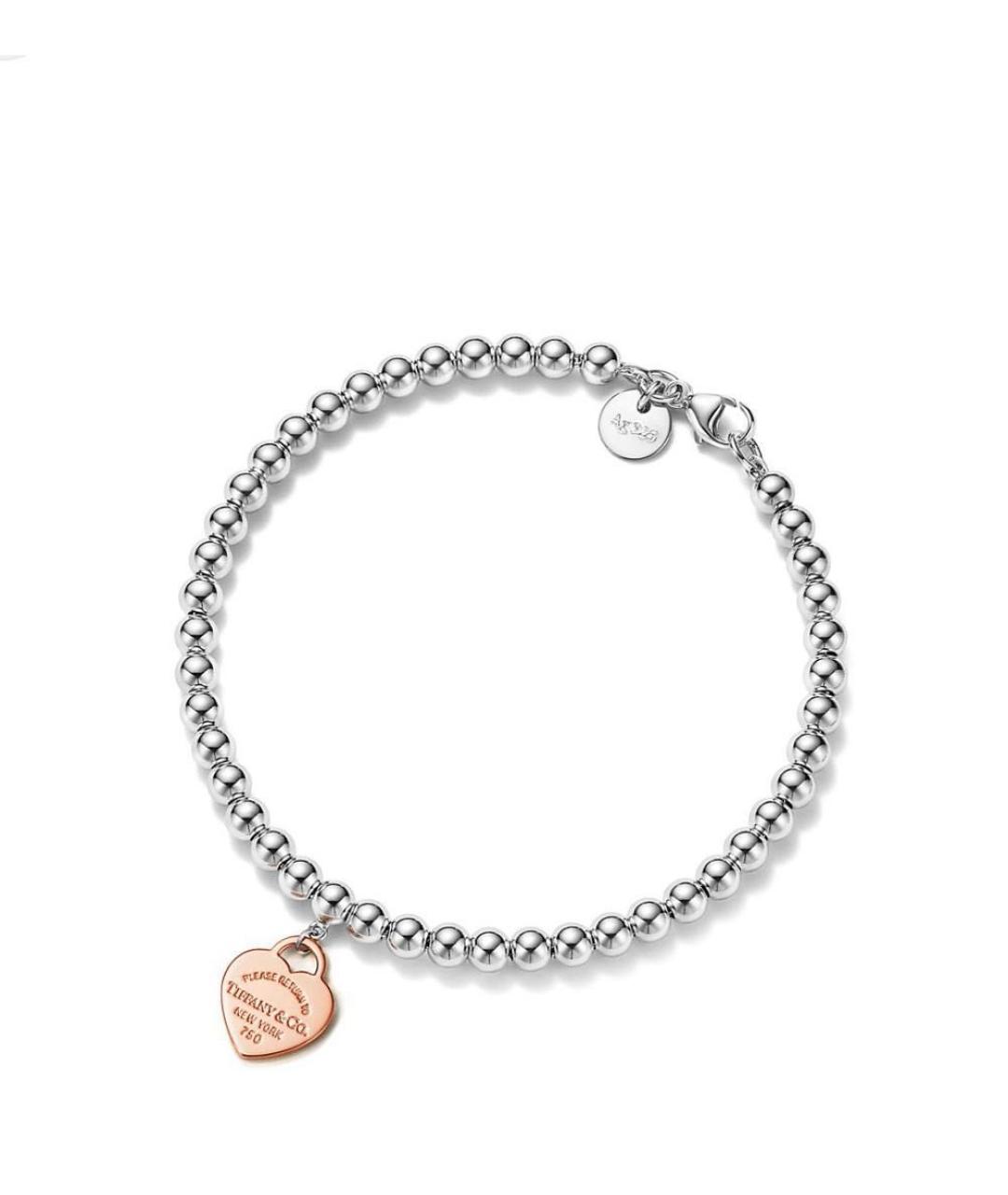 TIFFANY&CO Серебрянный серебряный браслет, фото 1