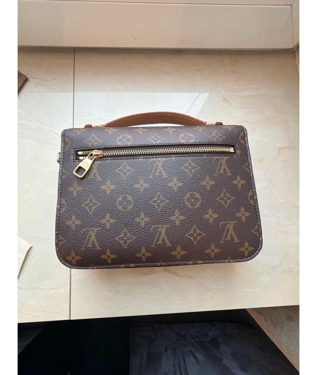 LOUIS VUITTON Коричневая сумка через плечо, фото 3