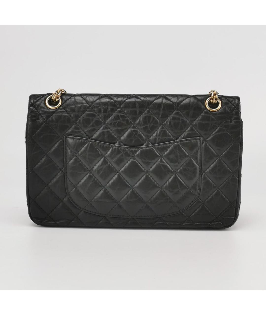 CHANEL Черная кожаная сумка через плечо, фото 5