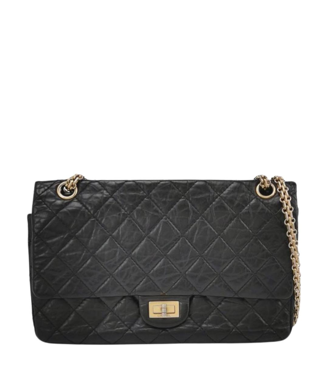 CHANEL Черная кожаная сумка через плечо, фото 1