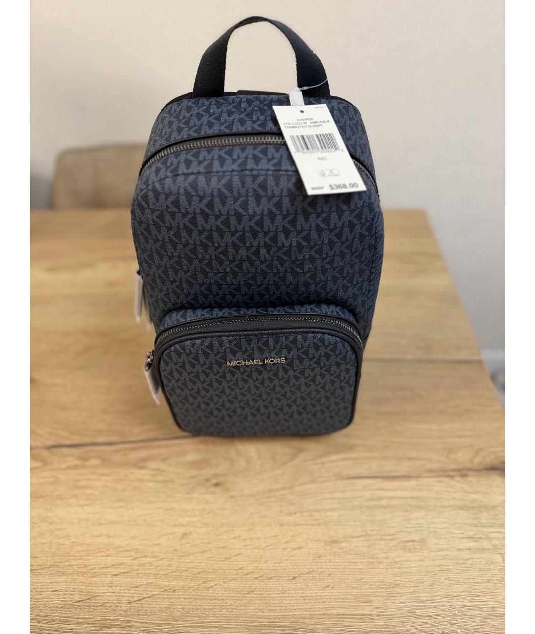 MICHAEL KORS Синий рюкзак, фото 4