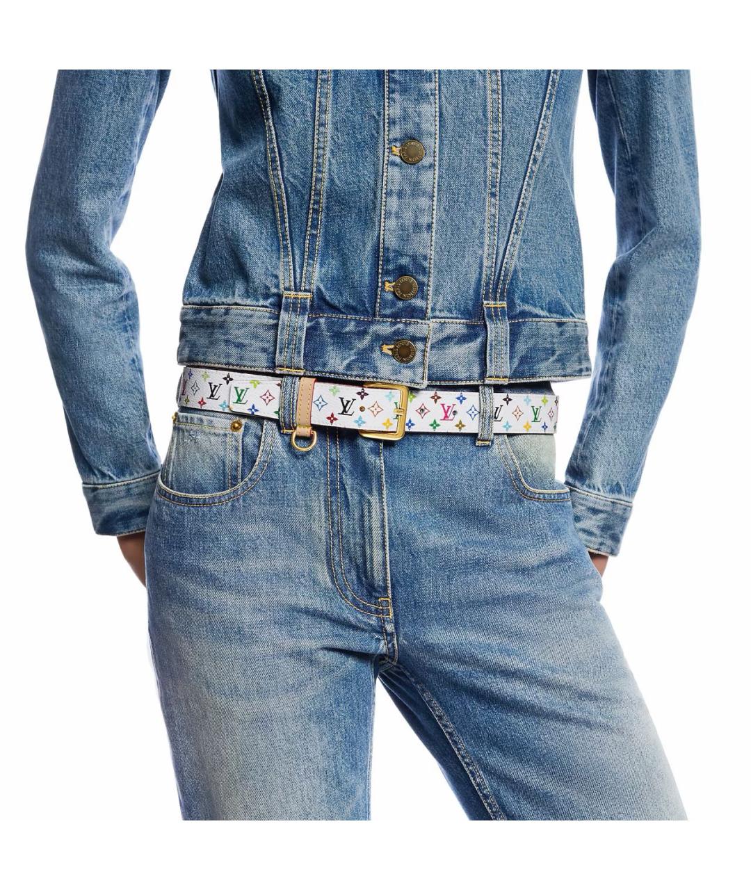 LOUIS VUITTON Мульти кожаный ремень, фото 3