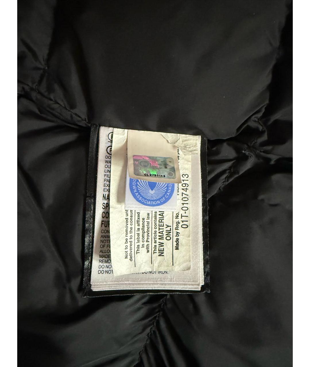 CANADA GOOSE Бордовый пуховик, фото 4