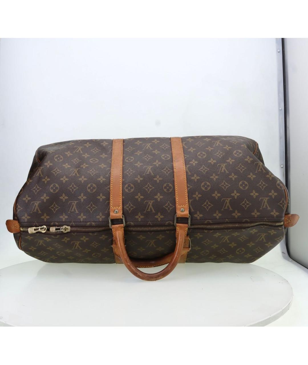 LOUIS VUITTON Коричневая дорожная/спортивная сумка, фото 2
