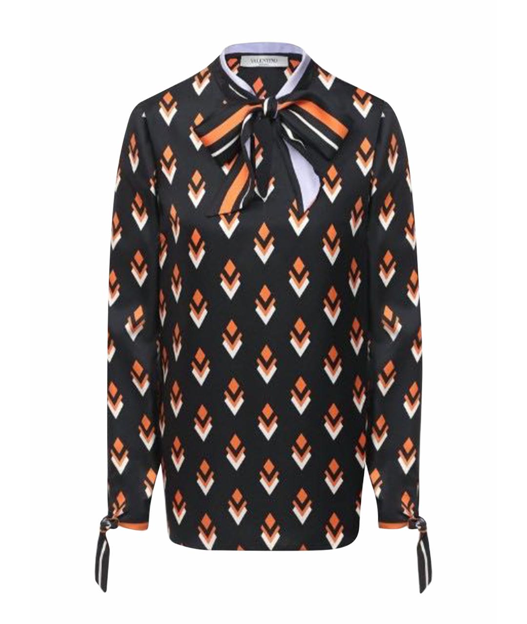 VALENTINO Мульти шелковая рубашка, фото 1