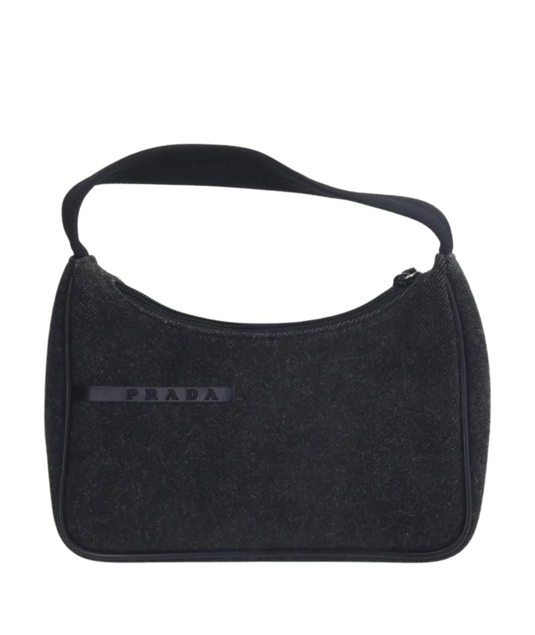 PRADA Серая сумка с короткими ручками, фото 1