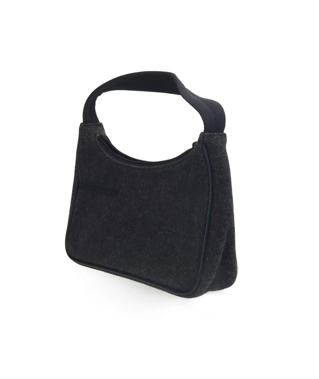 PRADA Серая сумка с короткими ручками, фото 4