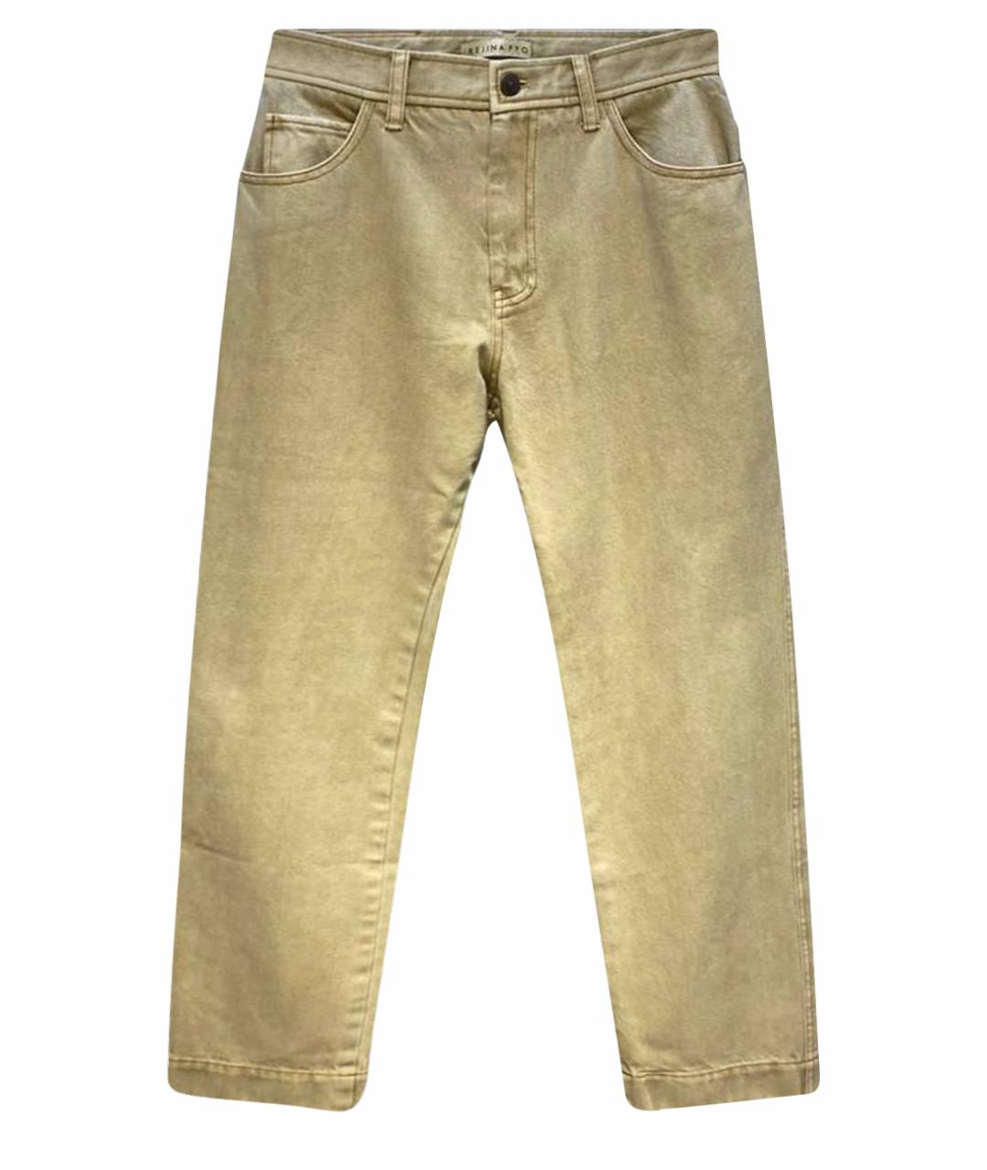 REJINA PYO Хлопковые прямые джинсы, фото 1