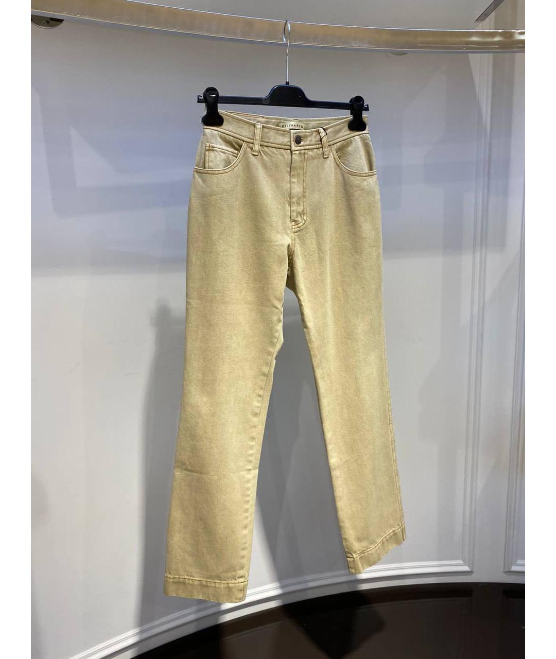 REJINA PYO Хлопковые прямые джинсы, фото 2