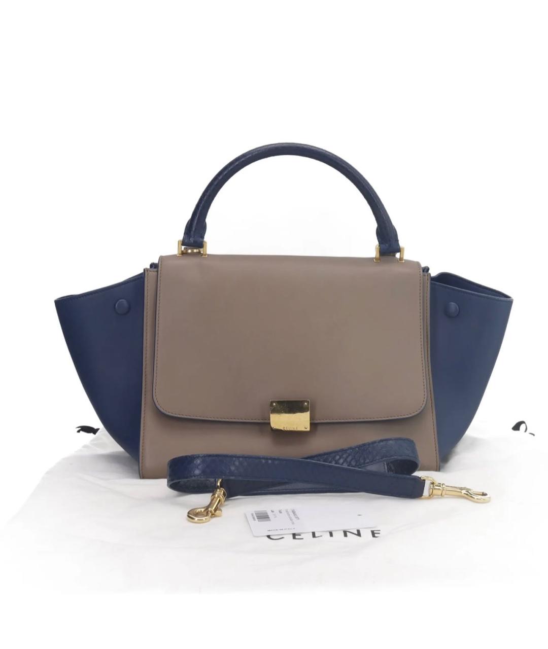 CELINE Мульти кожаная сумка тоут, фото 9