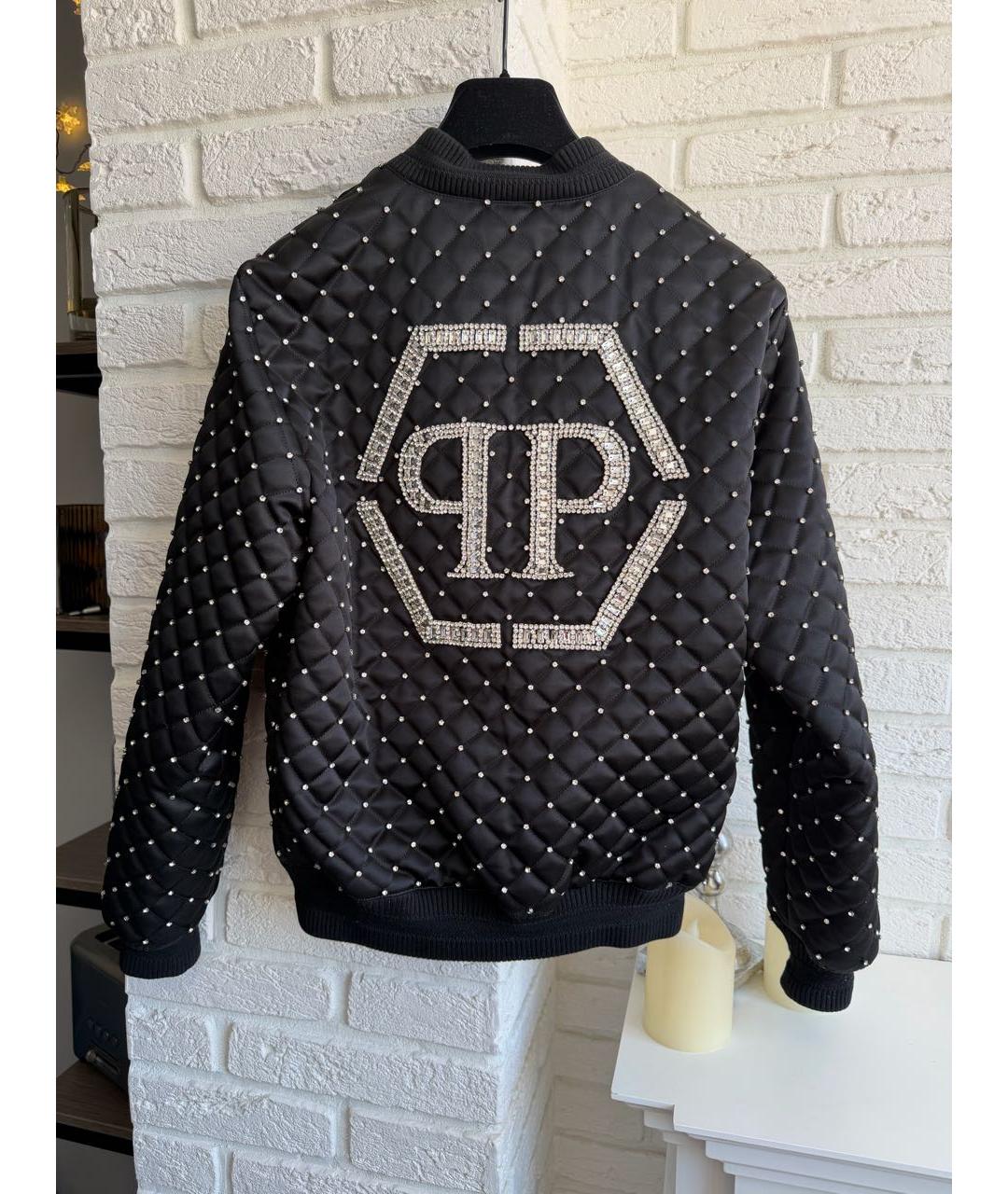 PHILIPP PLEIN Черная куртка, фото 8