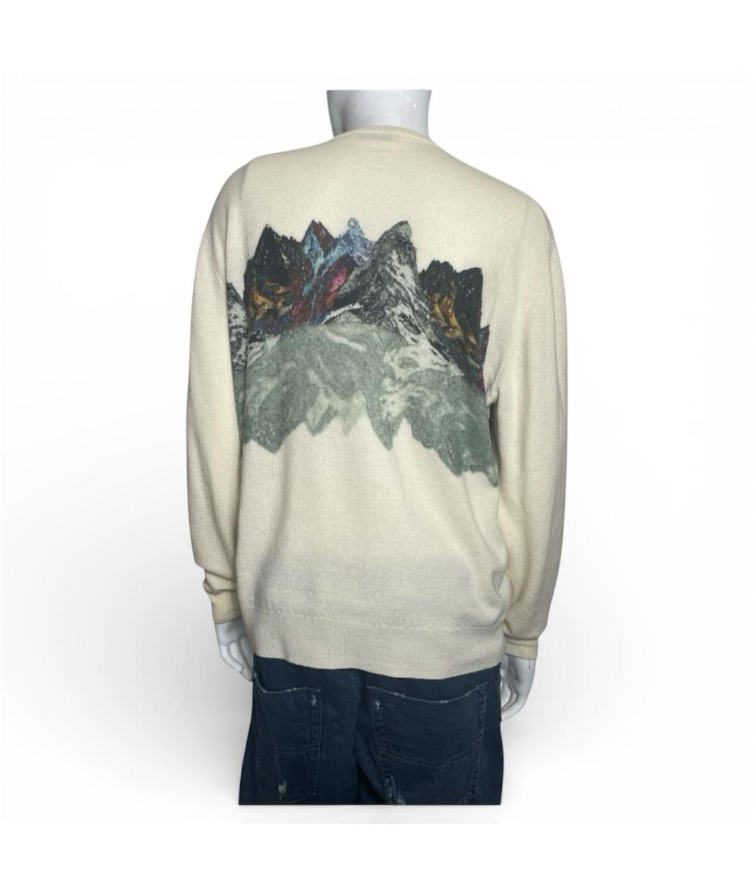 ETRO Бежевый шерстяной джемпер / свитер, фото 2