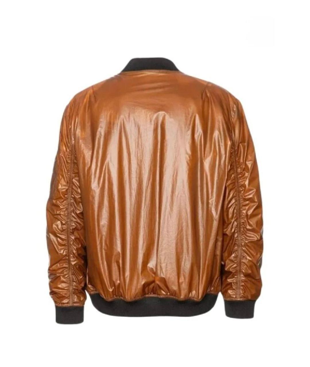 HUGO Горчичная полиамидовая куртка, фото 2