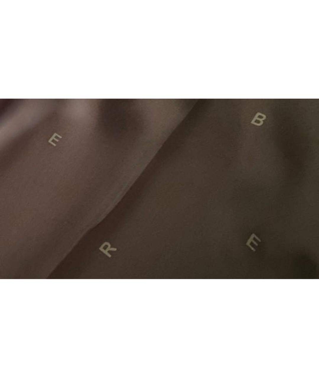 ICEBERG Черные шелковые брюки широкие, фото 3