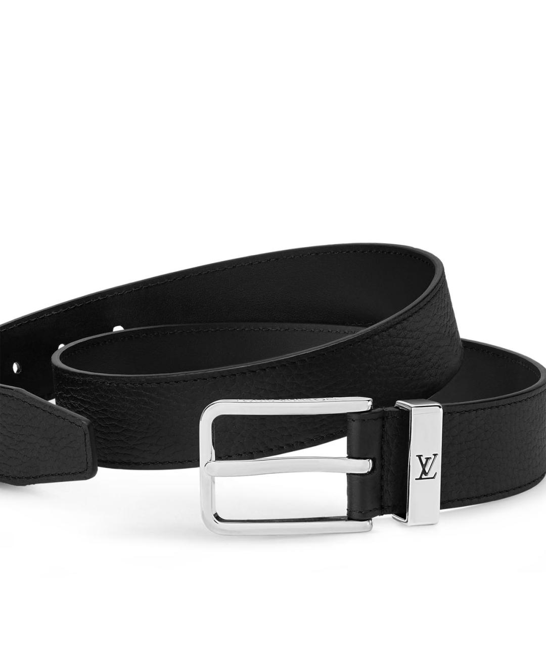 LOUIS VUITTON Черный ремень, фото 3