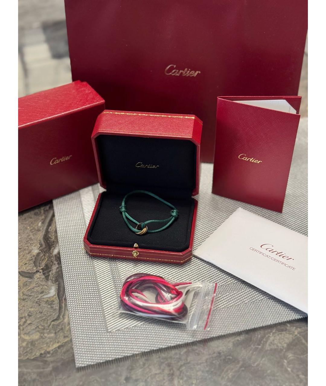 CARTIER Мульти браслет из белого золота, фото 2