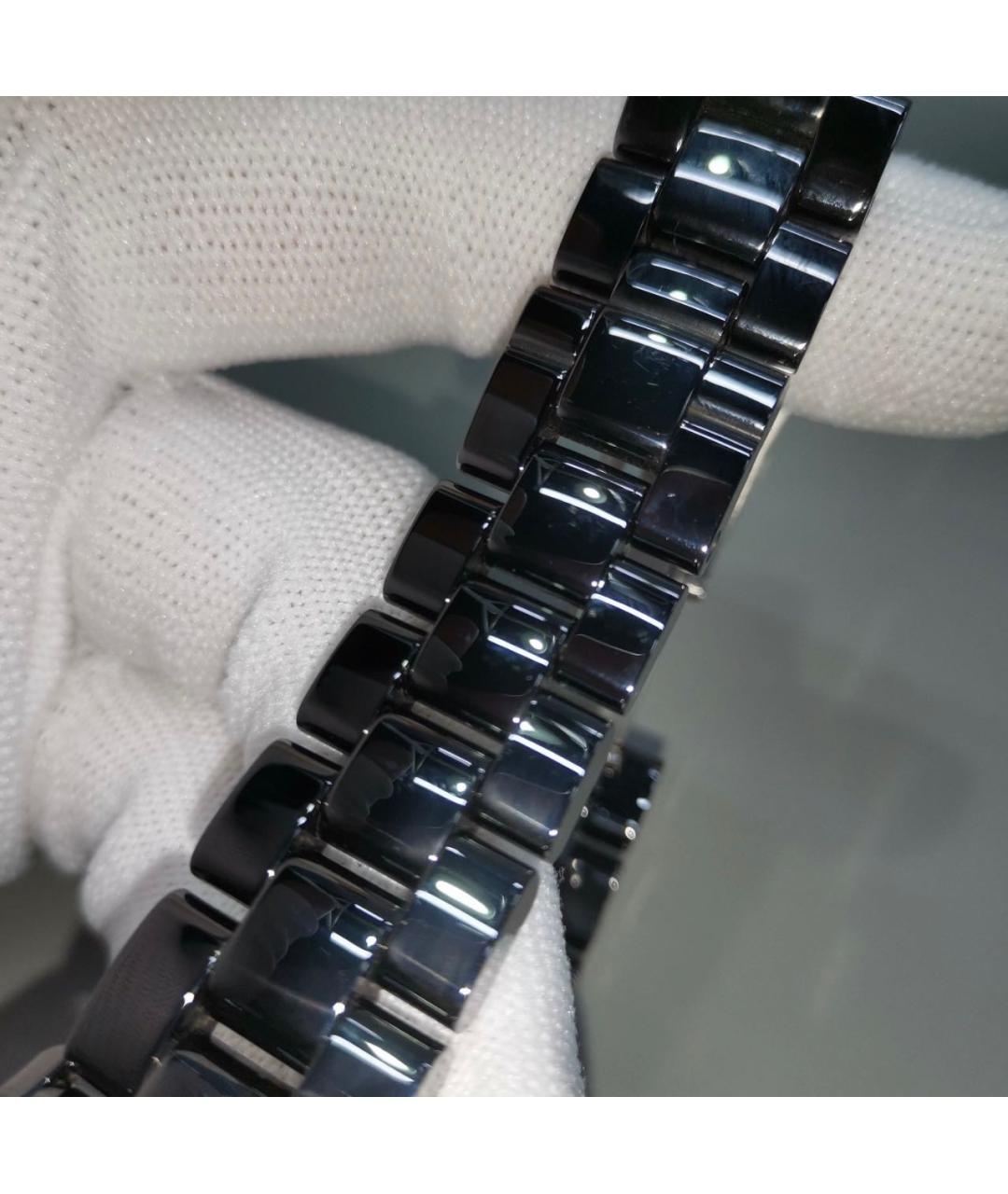 CHANEL Антрацитовые часы, фото 5