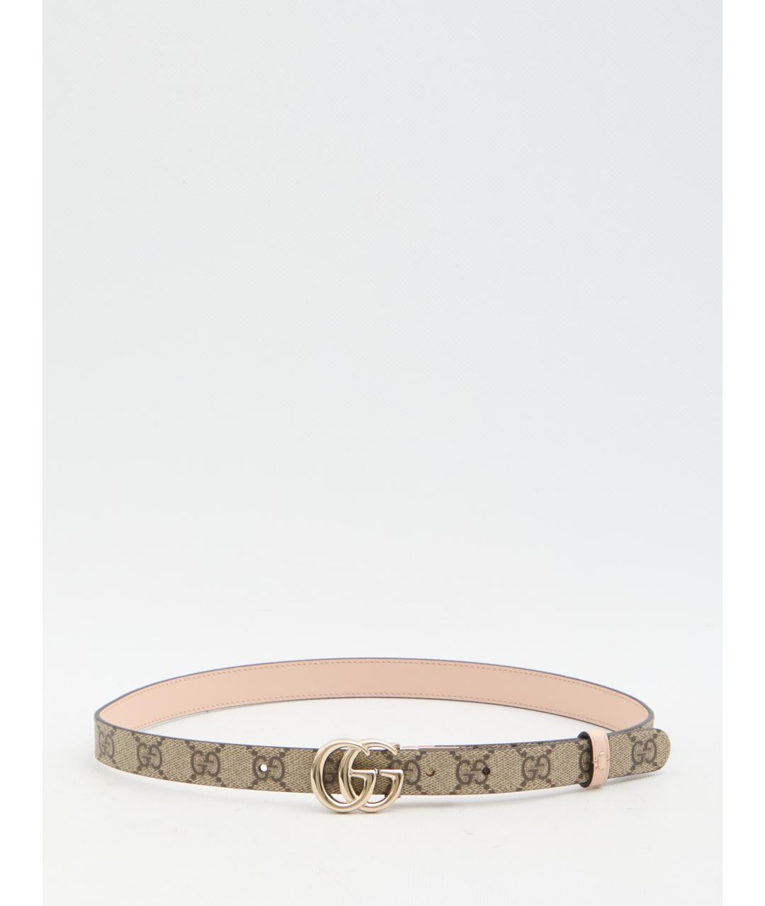 GUCCI Бежевый ремень, фото 3