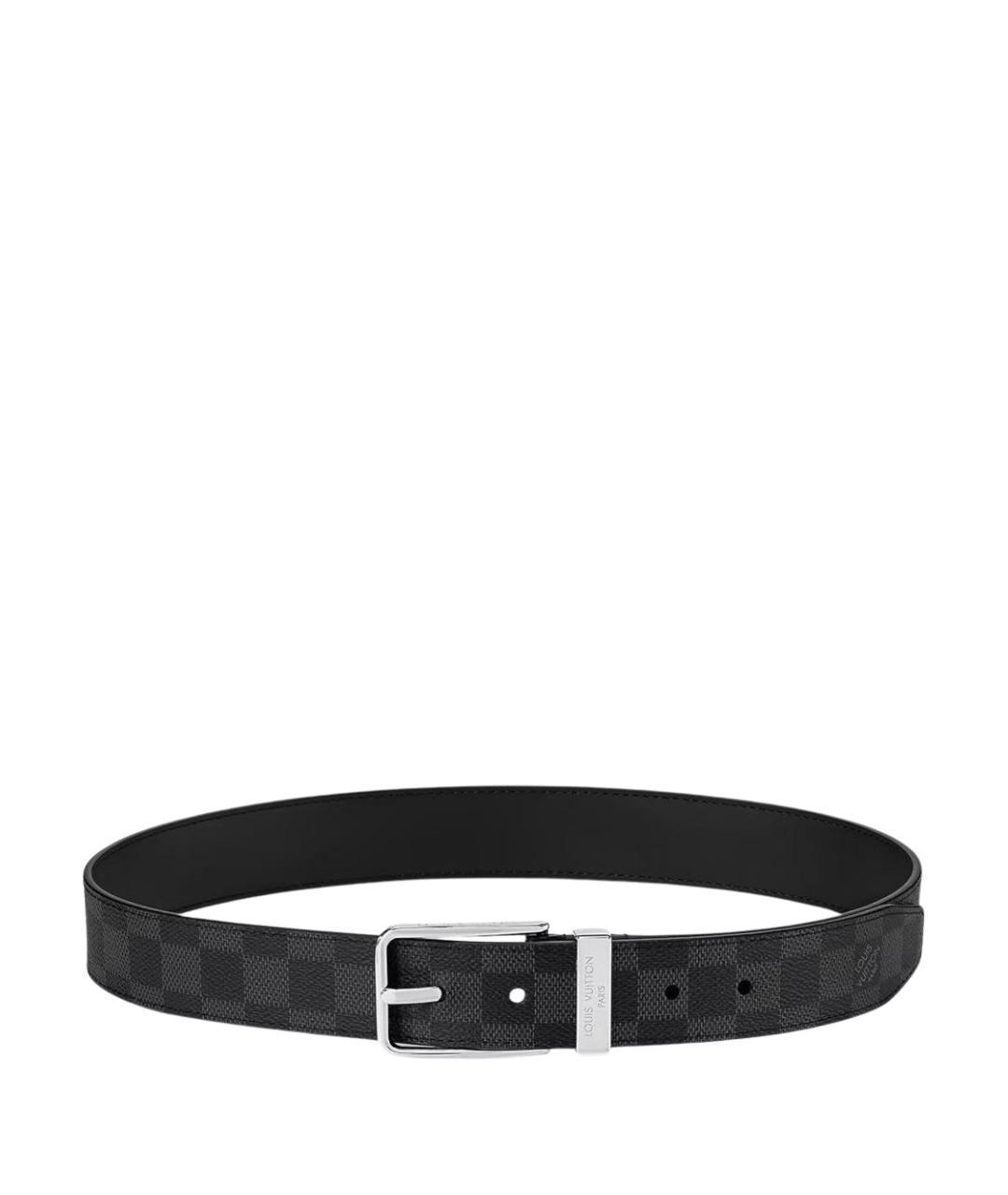 LOUIS VUITTON Черный ремень, фото 1