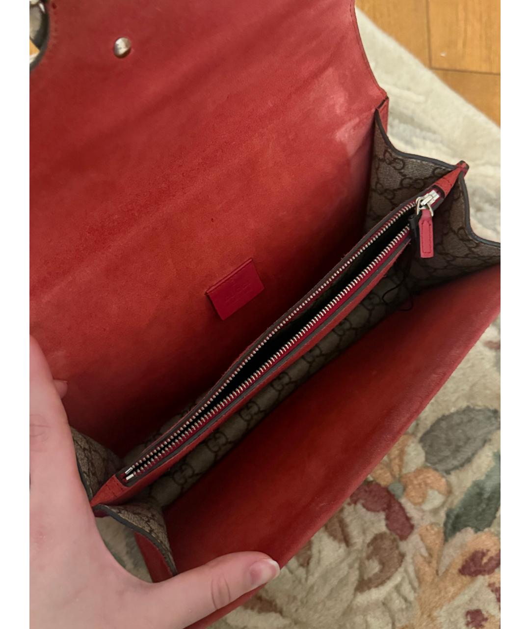 GUCCI Бежевая сумка через плечо, фото 5