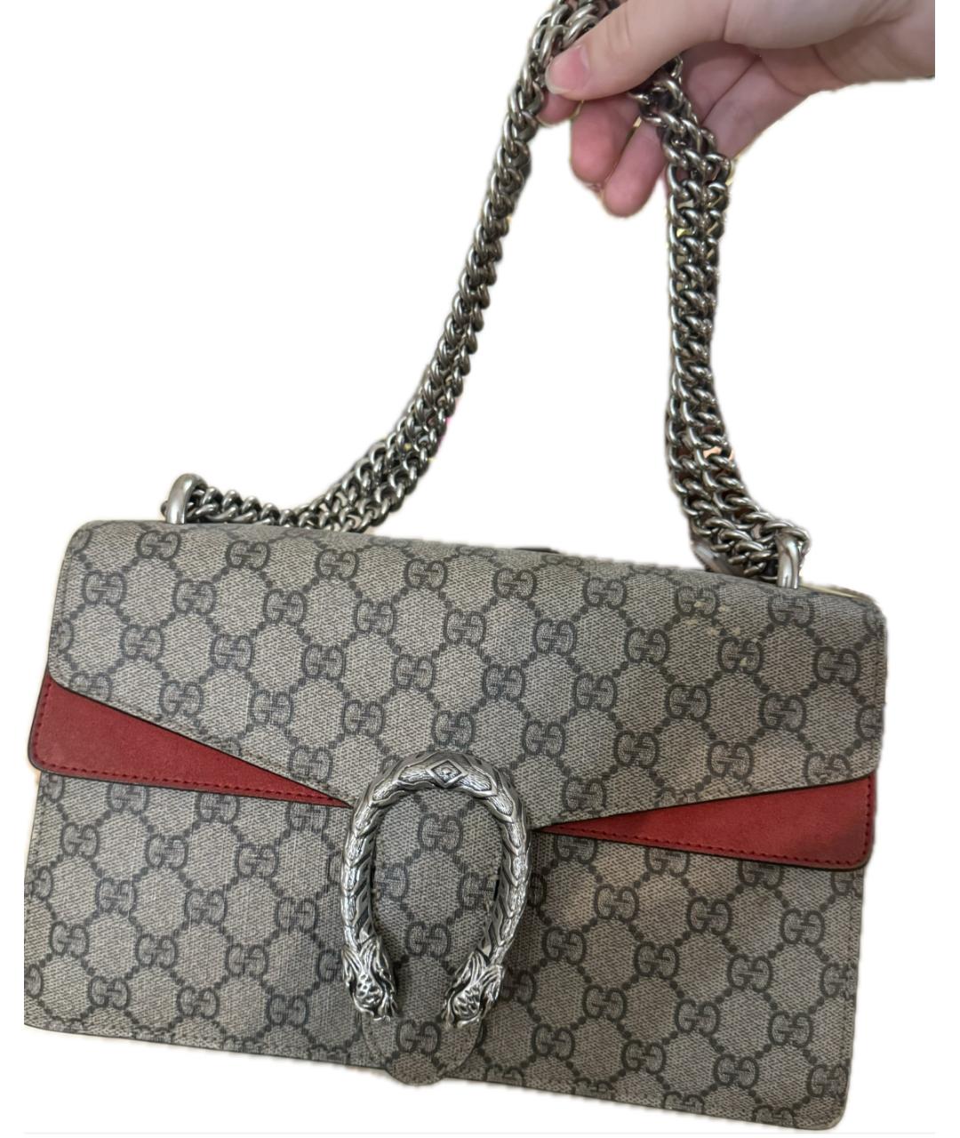 GUCCI Бежевая сумка через плечо, фото 8