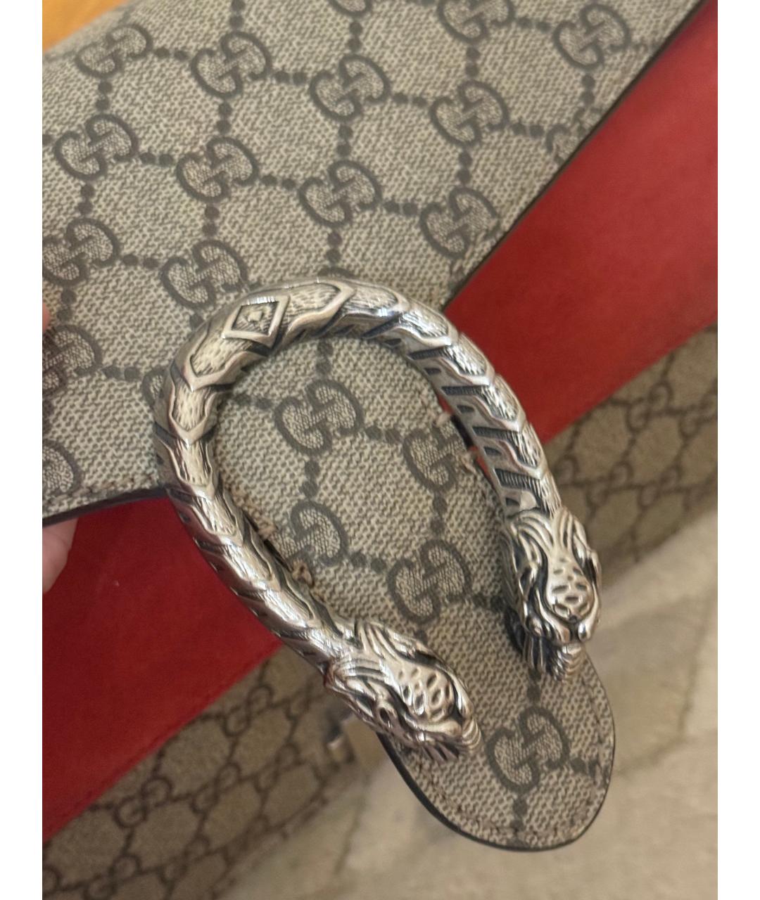 GUCCI Бежевая сумка через плечо, фото 7