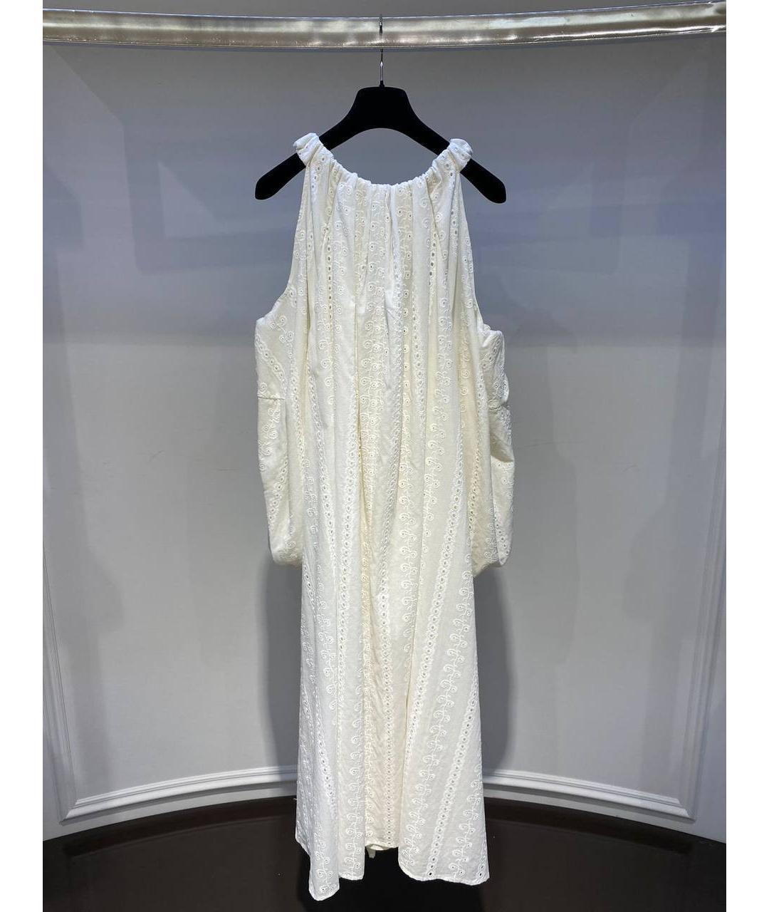 REJINA PYO Белое повседневное платье, фото 3