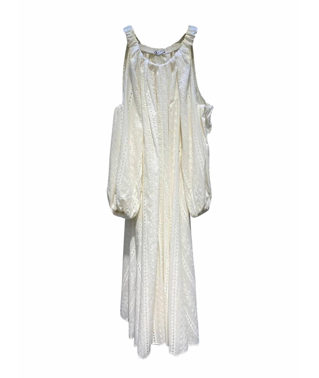 REJINA PYO Белое повседневное платье, фото 1