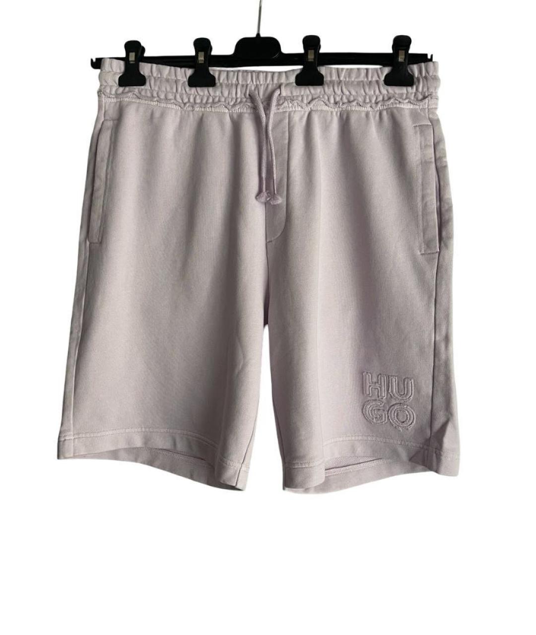 HUGO BOSS Розовые хлопковые шорты, фото 9