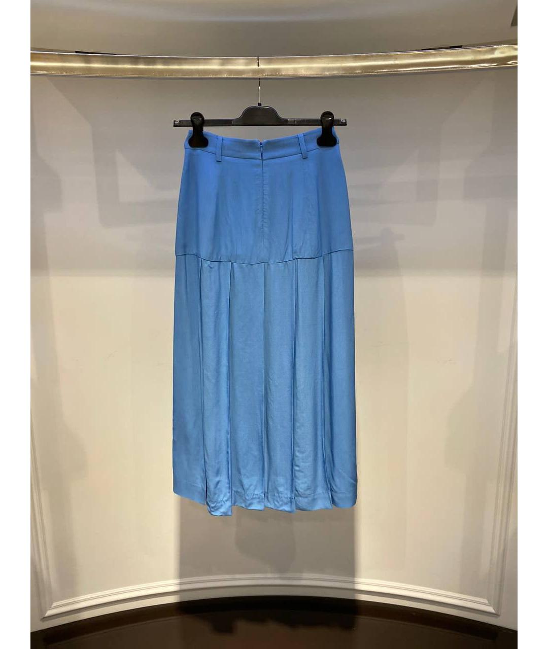 REJINA PYO Голубая юбка макси, фото 3