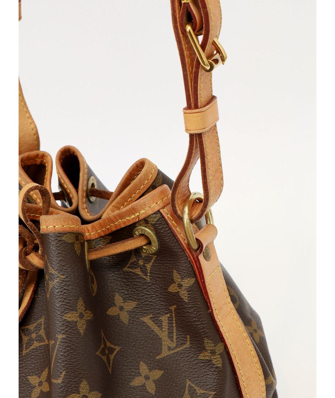 LOUIS VUITTON Коричневая сумка тоут, фото 6