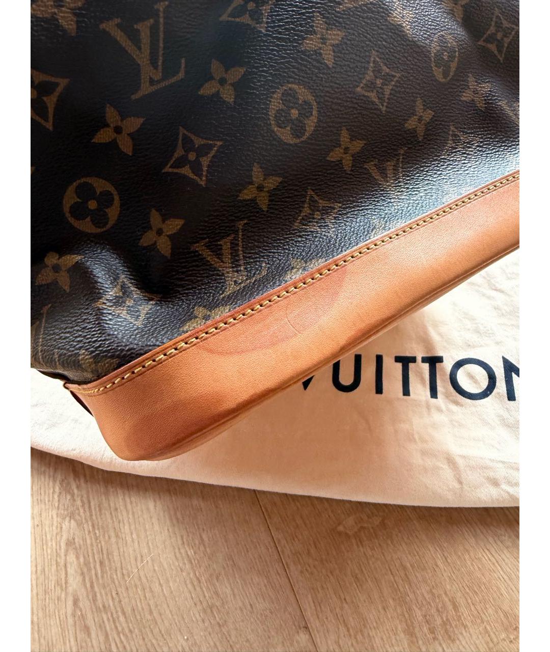 LOUIS VUITTON Коричневая сумка тоут, фото 6