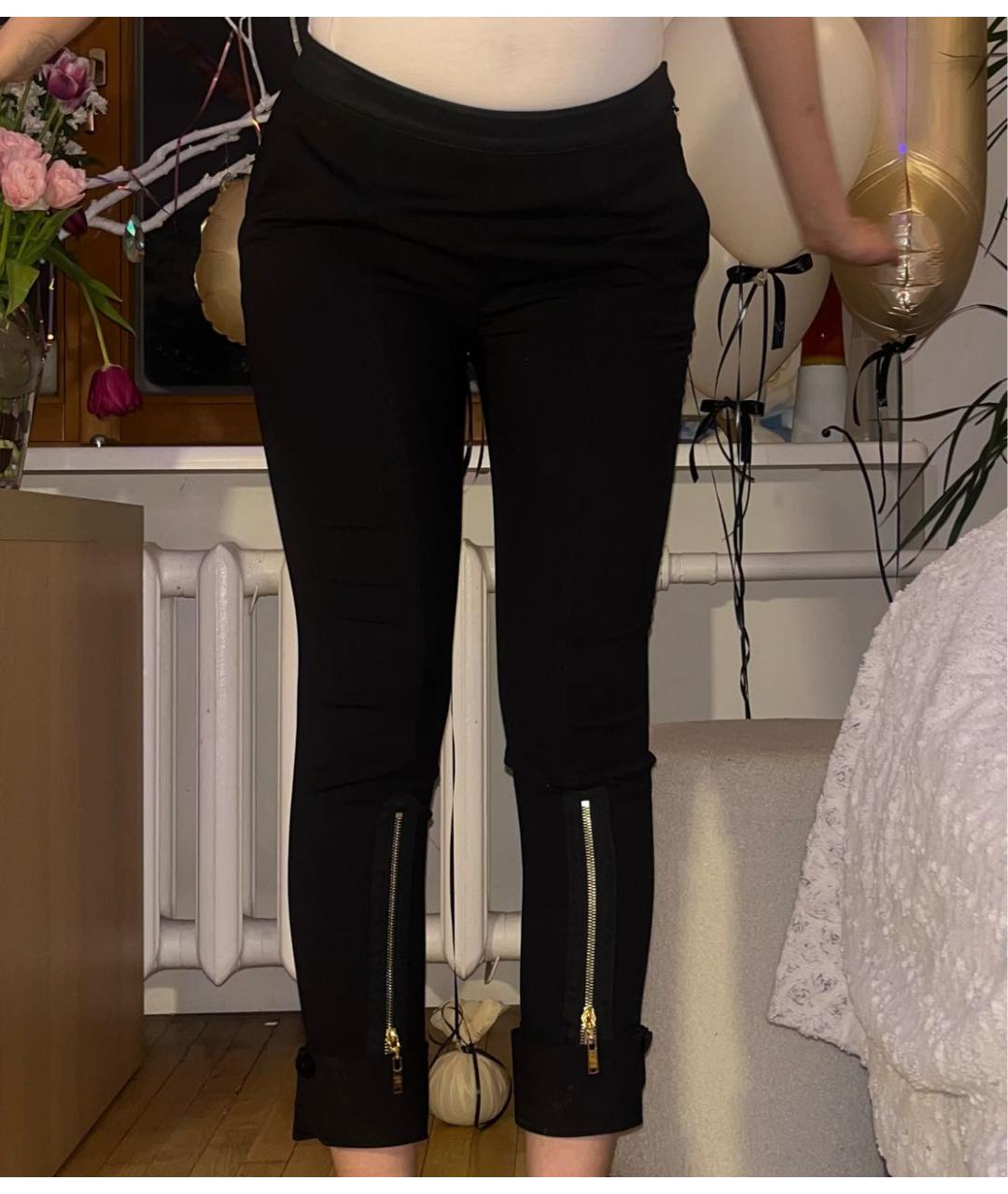 LOUIS VUITTON Черные брюки узкие, фото 2